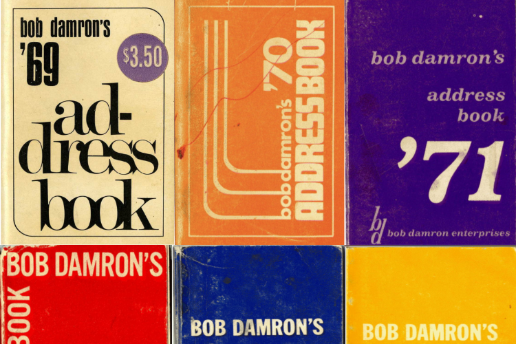 We Are Everywhere. The Bob Damron Address Books were a lifeline for gay travelers in the 1960s and 70s.